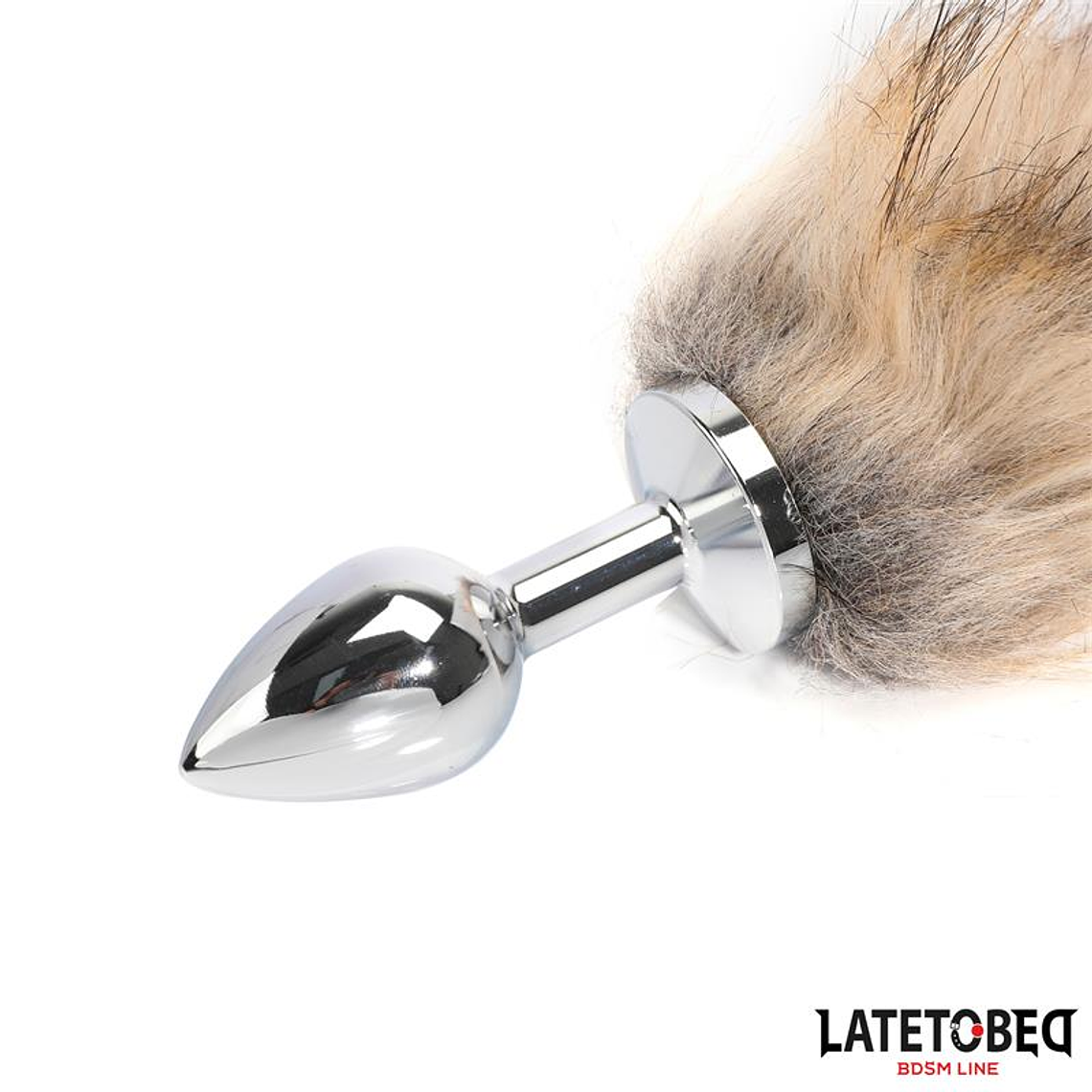 Anal plug with tailBrown 40 cm 8