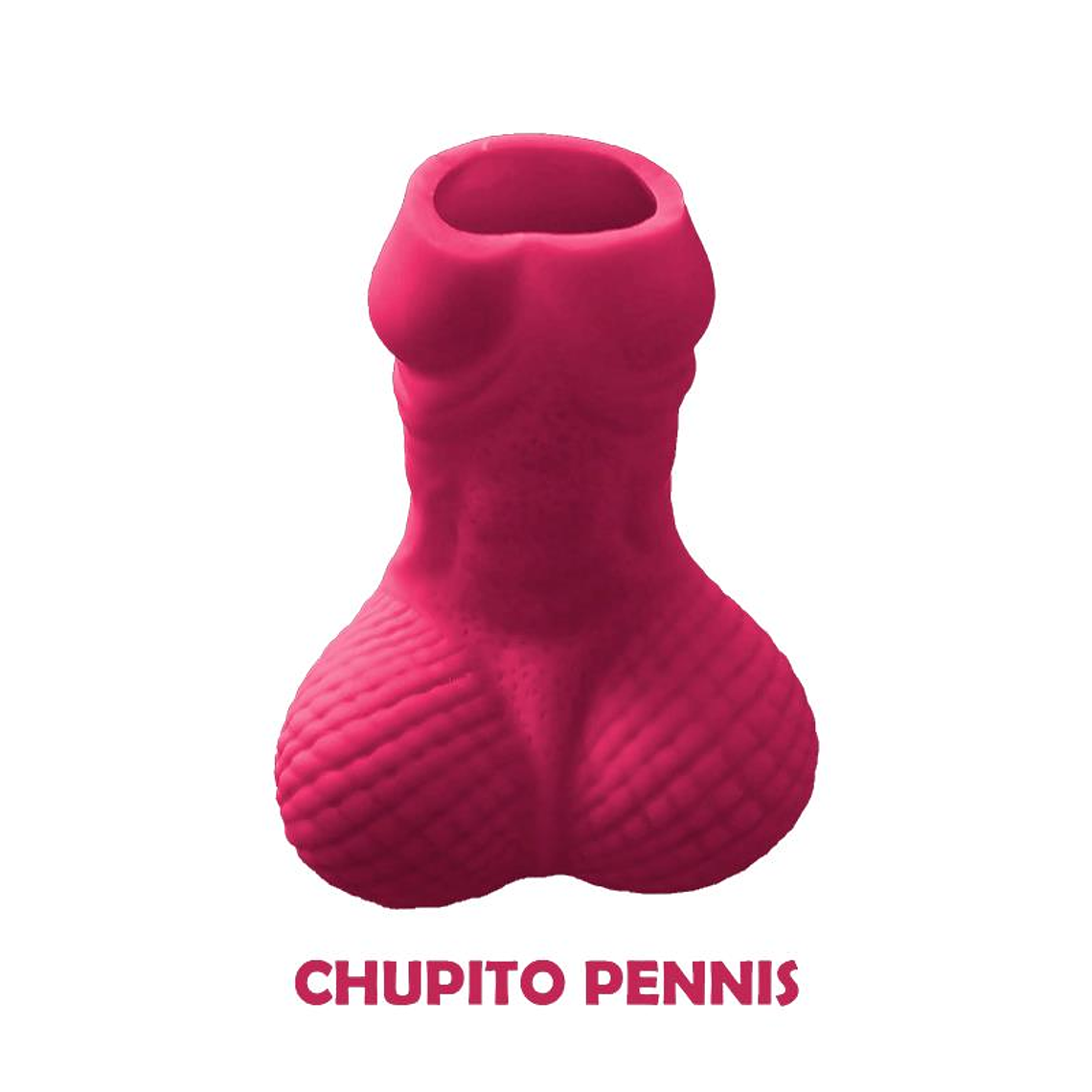 Penis Shaped Shot Glass Fuchsia 1