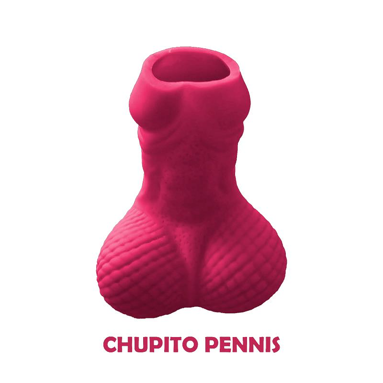 Penis Shaped Shot Glass Fuchsia 1