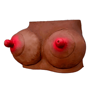 breast-shaped piggy bank