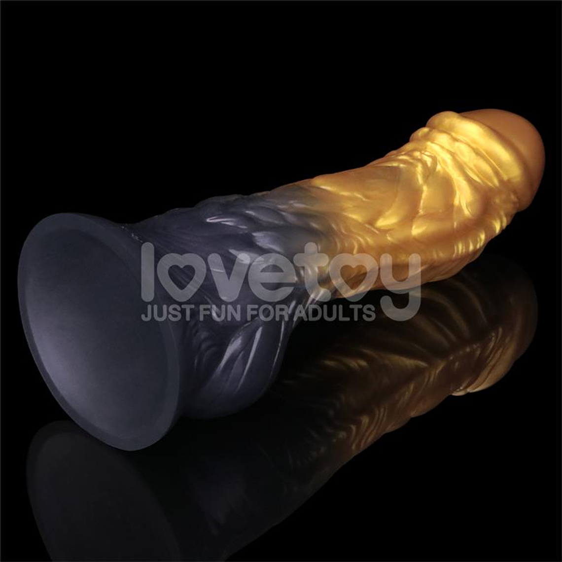 Dual Density Silicone Inflatable Dildo 8 9