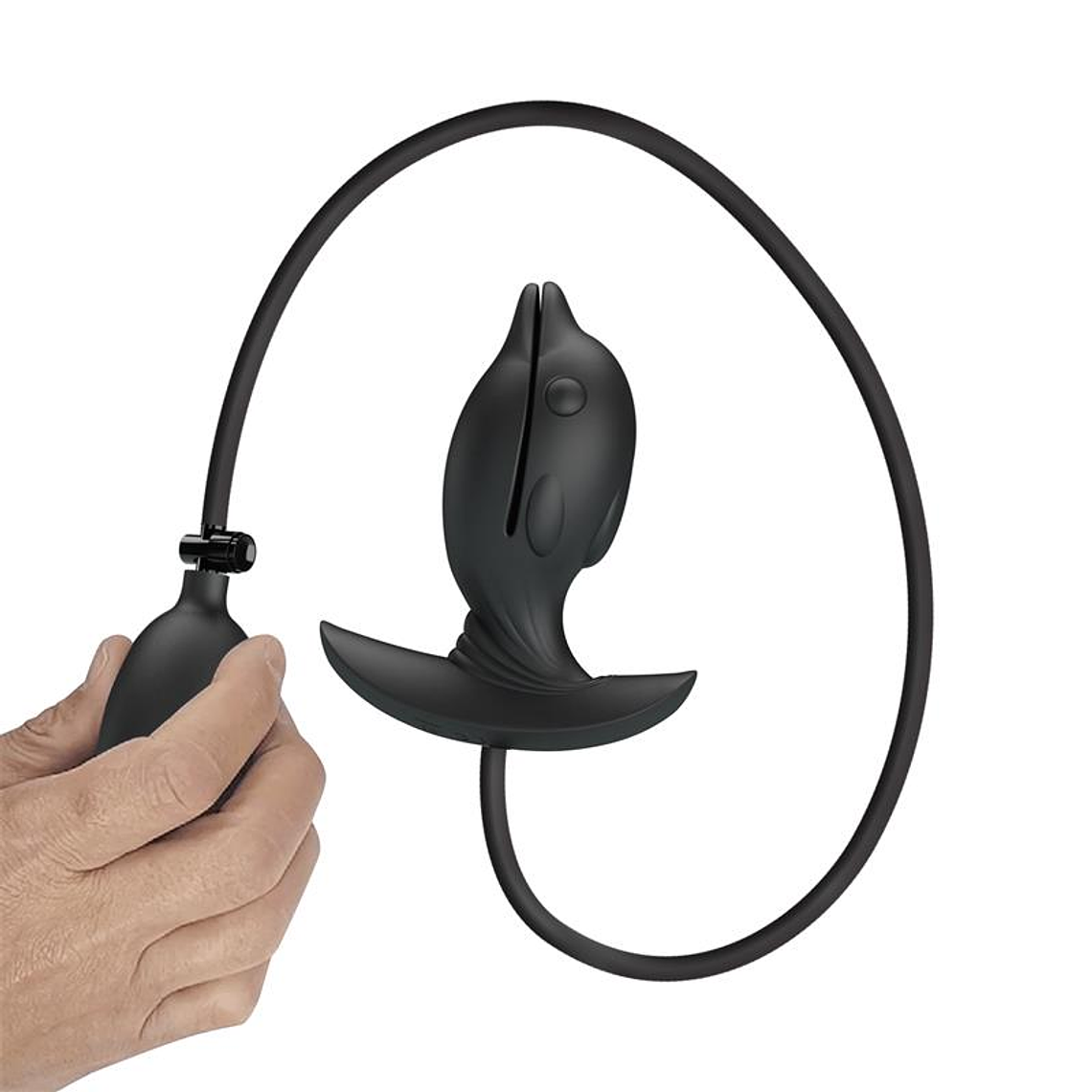 Hanson Inflatable Butt Plug with Vibration 6