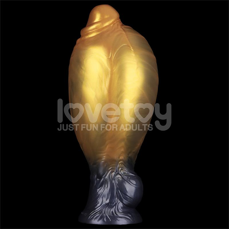 Dual Density Silicone Inflatable Dildo 8 12