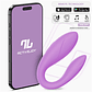 Couple Toy with App Flexible Silicone Lavender - Thumbnail 1