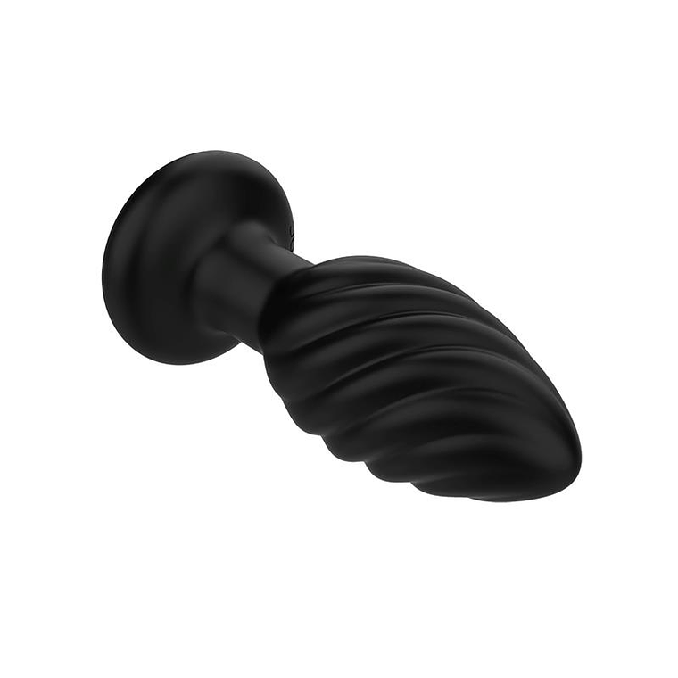 Spiral Mellow Butt Plug with Vibration and Remote 3