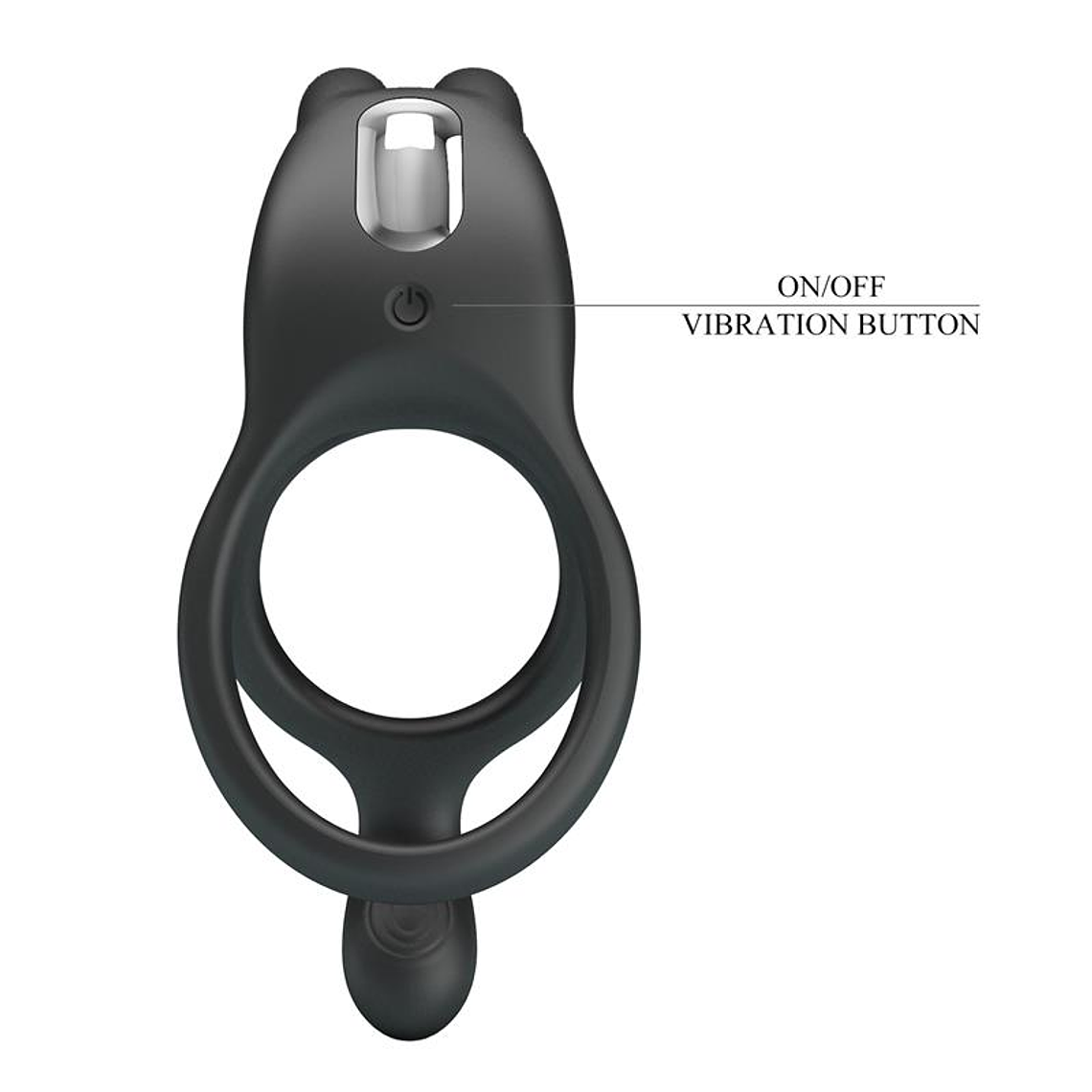 Seth Vibrating Double Cock Ring 7
