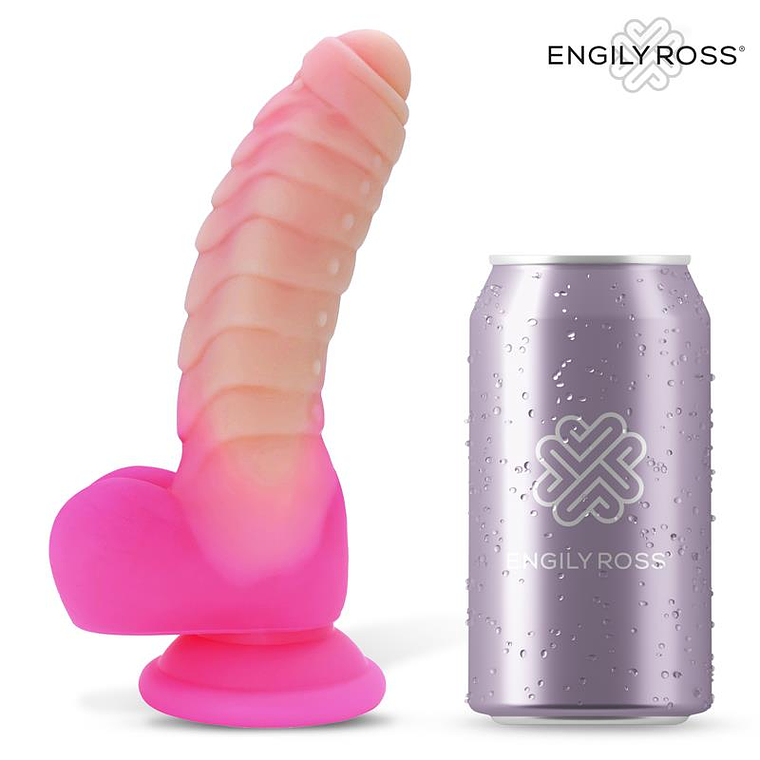 Scalidor Luminiscent Unicorn Liquid Silicone Dildo 18 cm 6