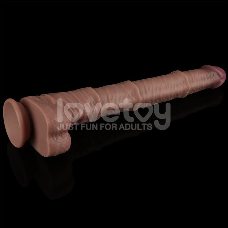 Dual Layered Bendable Dildo XXL 16 4
