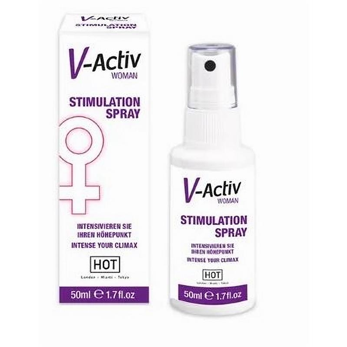 Hoy V-Activ Stimulation Spray for Woman 50 ml 1