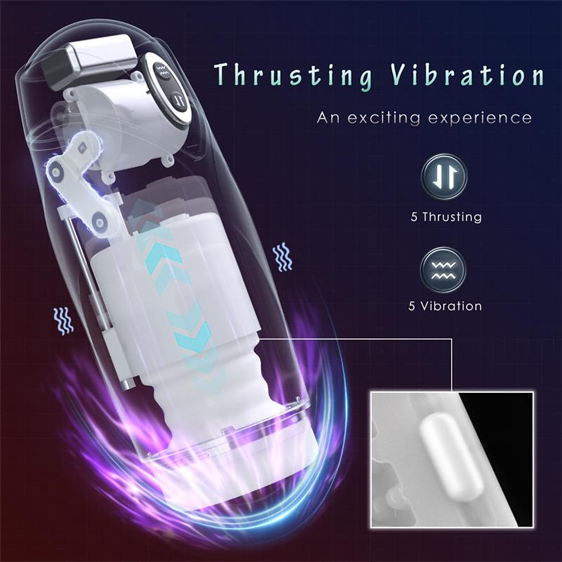Orville Masturbator with Thrusting and Vibration 3