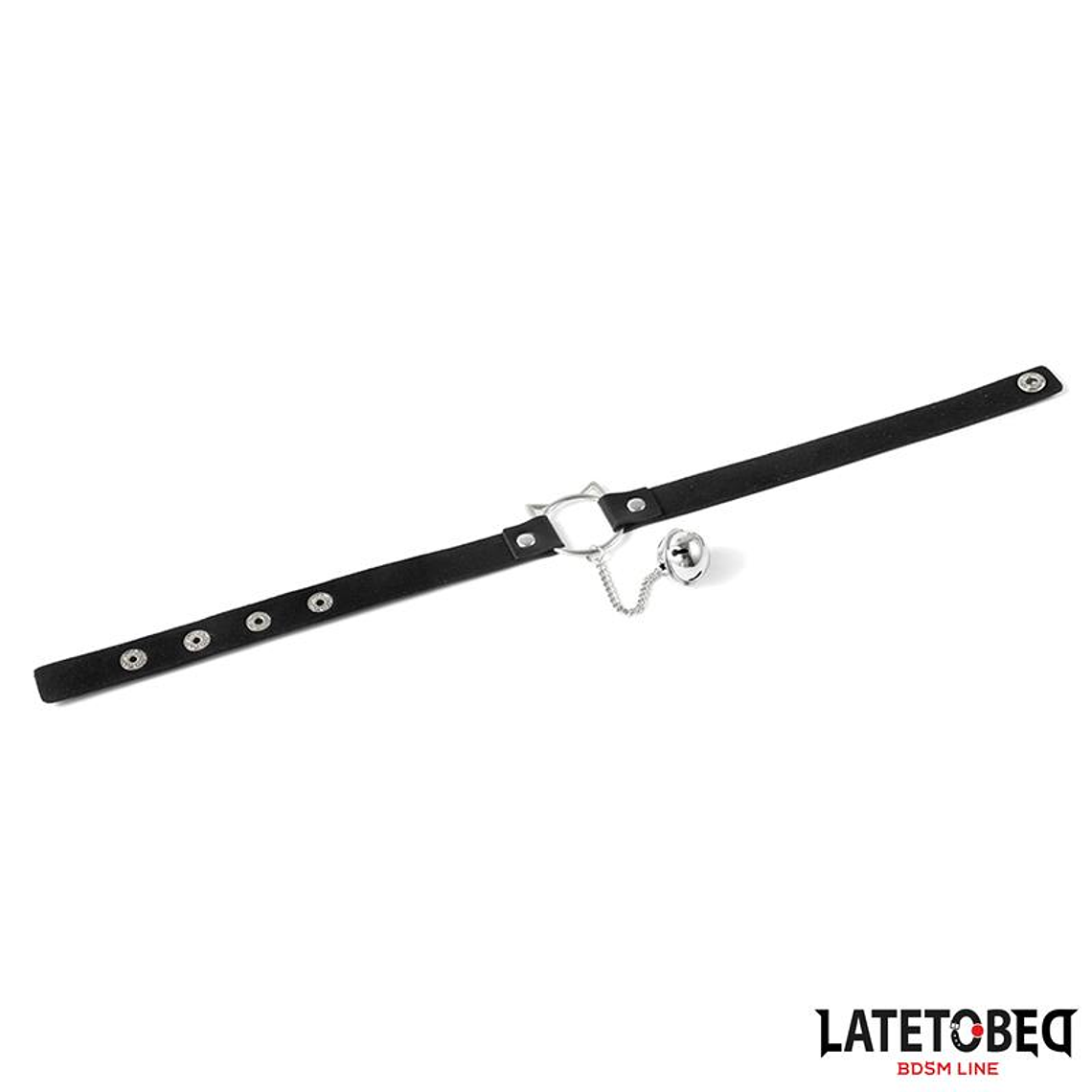 choker with cat ear hoop and bell 6