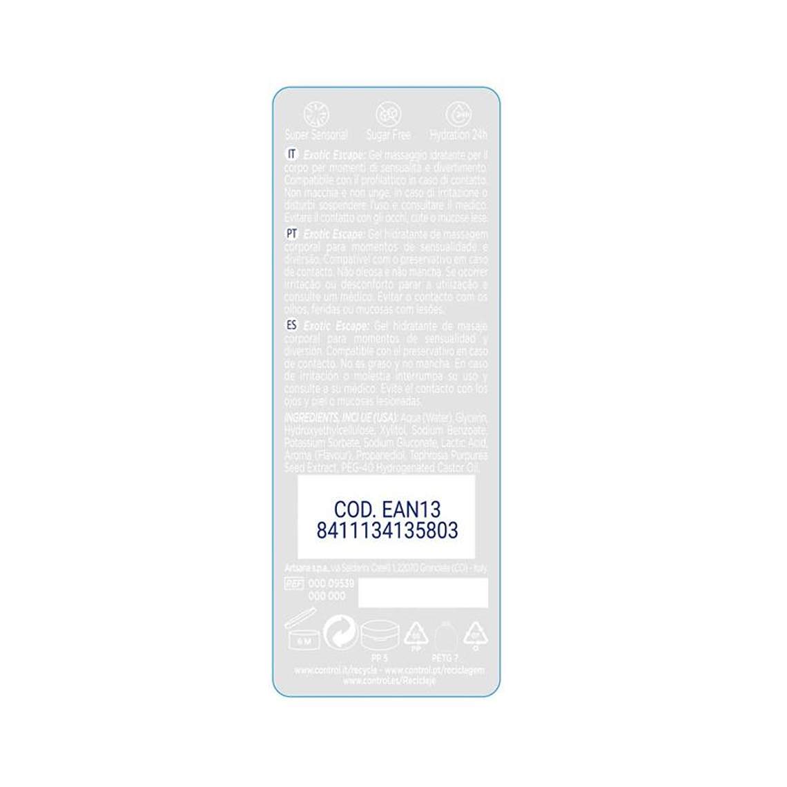 Massage Gel Exotic Escape 200 ml 3