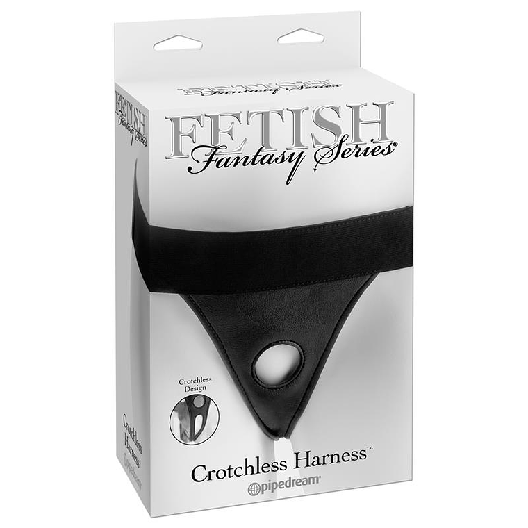 Crotchless Harness Black 2