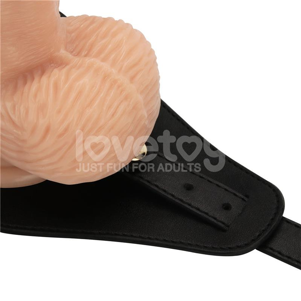 Strap On with Vibrating Dildo 9.5 5