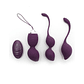 Vibrating Kegel Ball Set Remote Control Rimini Purple - thumbnail 1