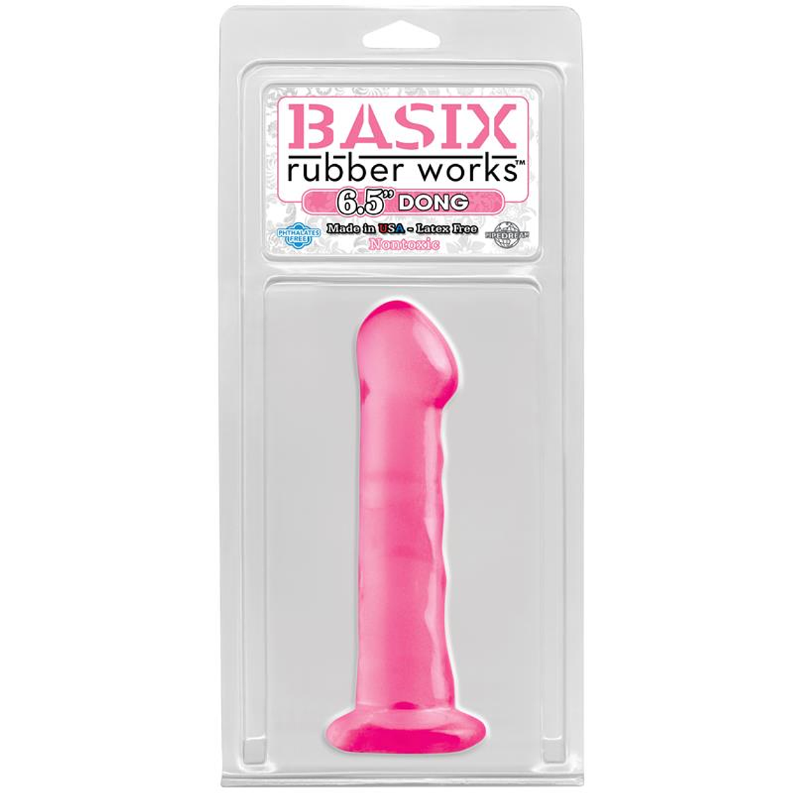 Dildo with Suction 16.51 cm Pink 2