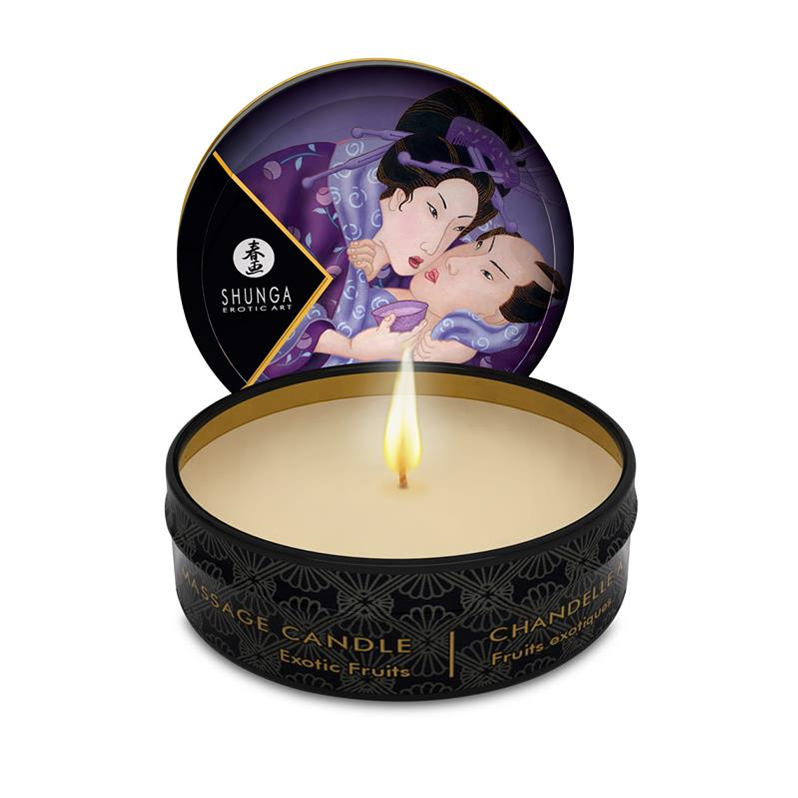 Shunga Mini Candle Massage Exotics Fruits 1