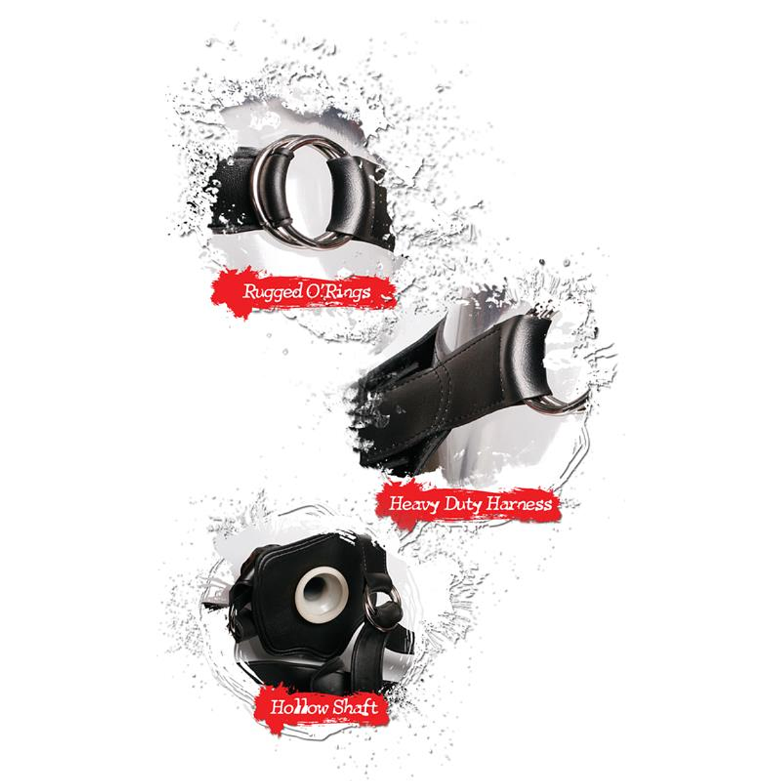 Extreme Hollow Strap-On 25.5 cm Flesh 2