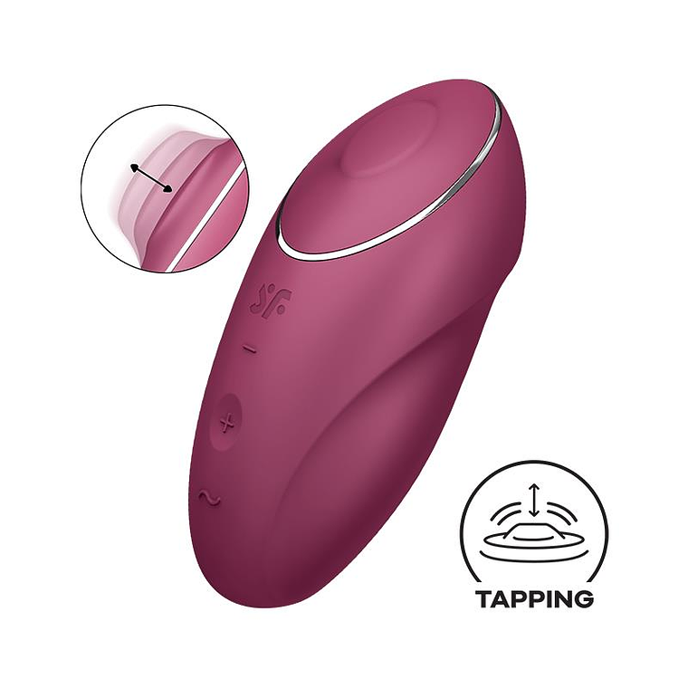 Tap and Climax 1 Vibrator and tapping  Red 1