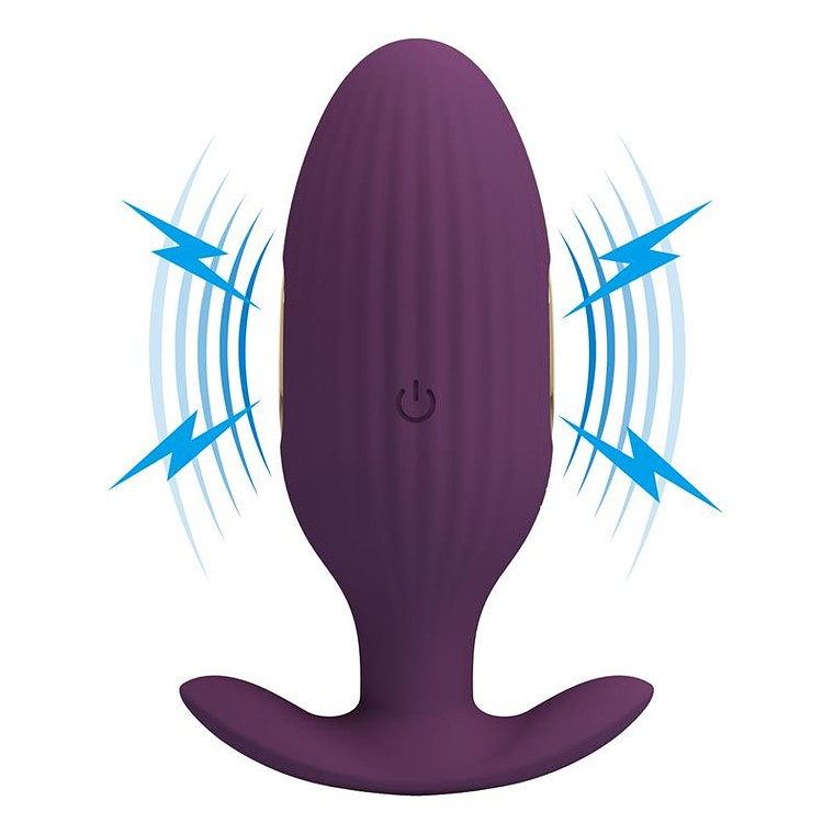 Jefferson Anal Plug with Vibration and Electroshock with App 2
