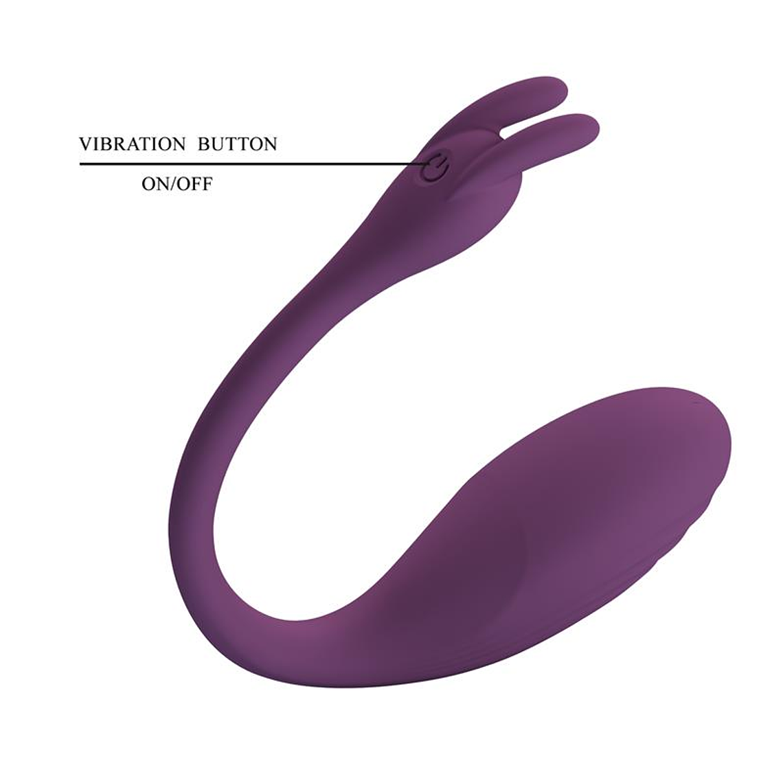 Catalina Vibrating Egg with APP Purple 18