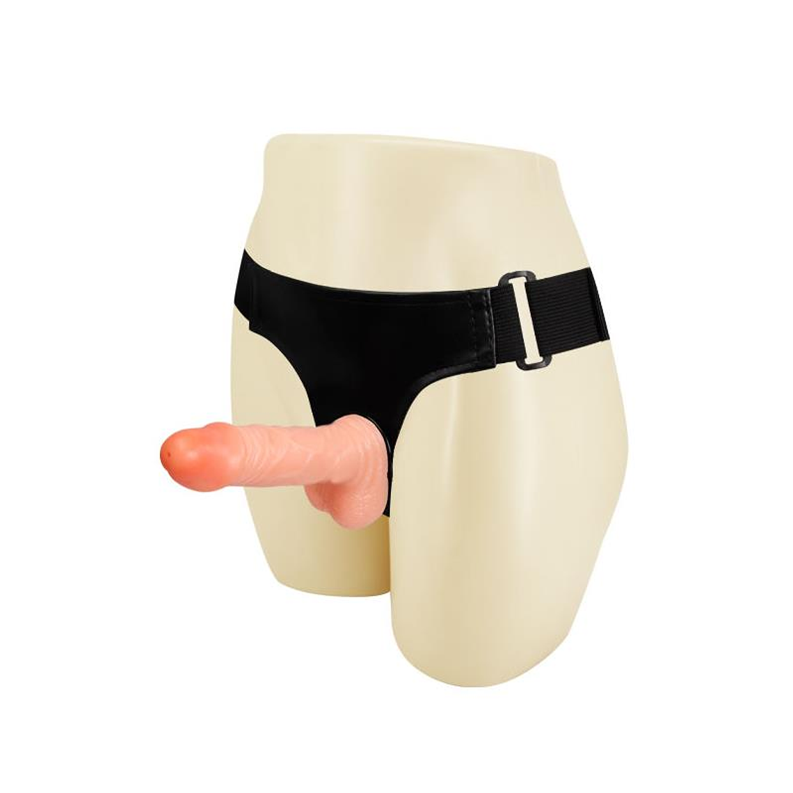 Strap-On with Dildo Realistic Flesh 15 cm 2