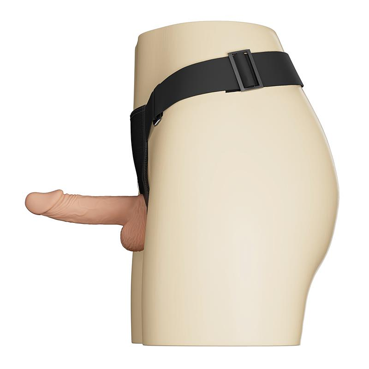 Ultra Strap On Vibrating Realistic Dildo 7.6 7