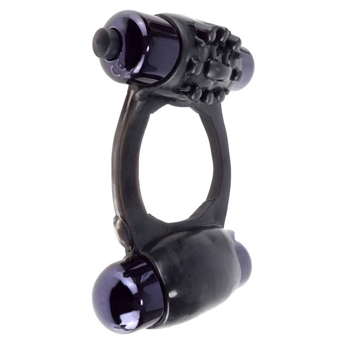 Fantasy C-Ringz Duo-Vibrating Super Ring Black 1