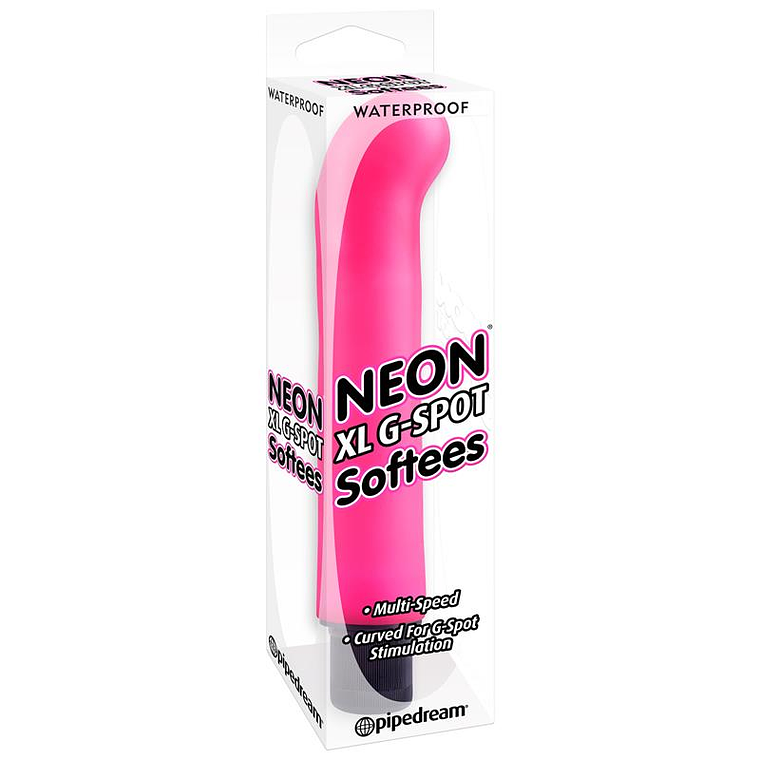 Neon Luv Touch XL G-Spot Softees Pink 2