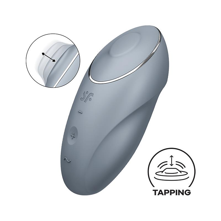 Tap and Climax 1 Vibrator and tapping Grey 1