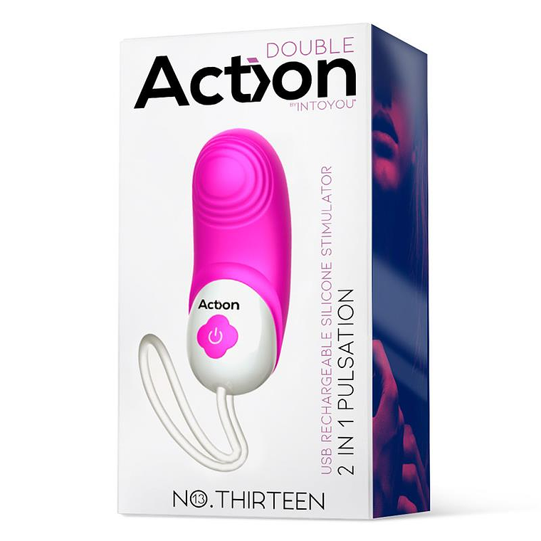 No. Thirteen Stimulator 2 in 1 Vibration and Pulsation 2