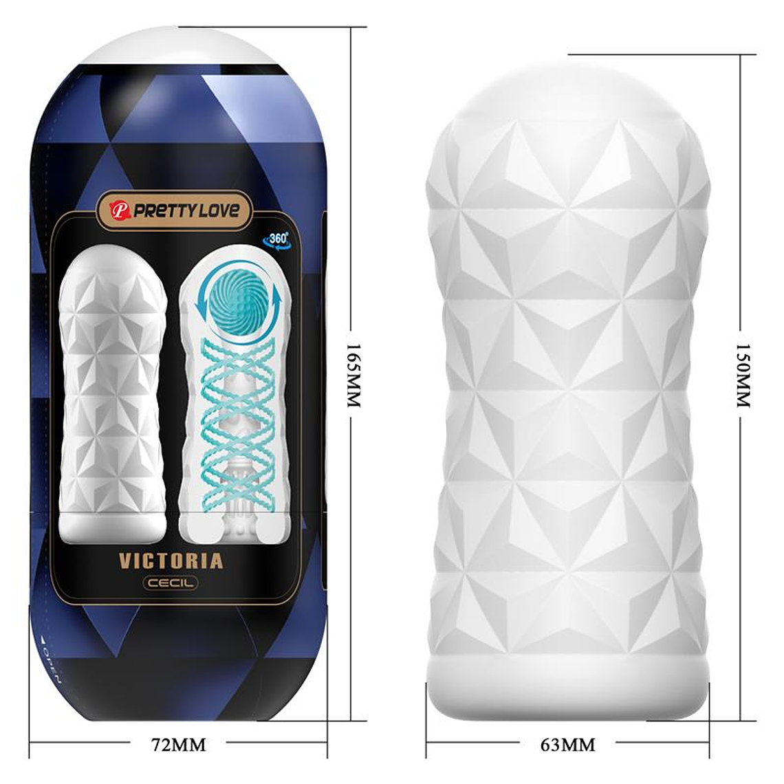 Victoria Cecil Manual Masturbator spinning ball 8