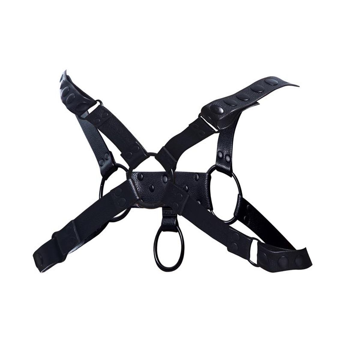 Party Black Chest Harness Adjustable One Size 3