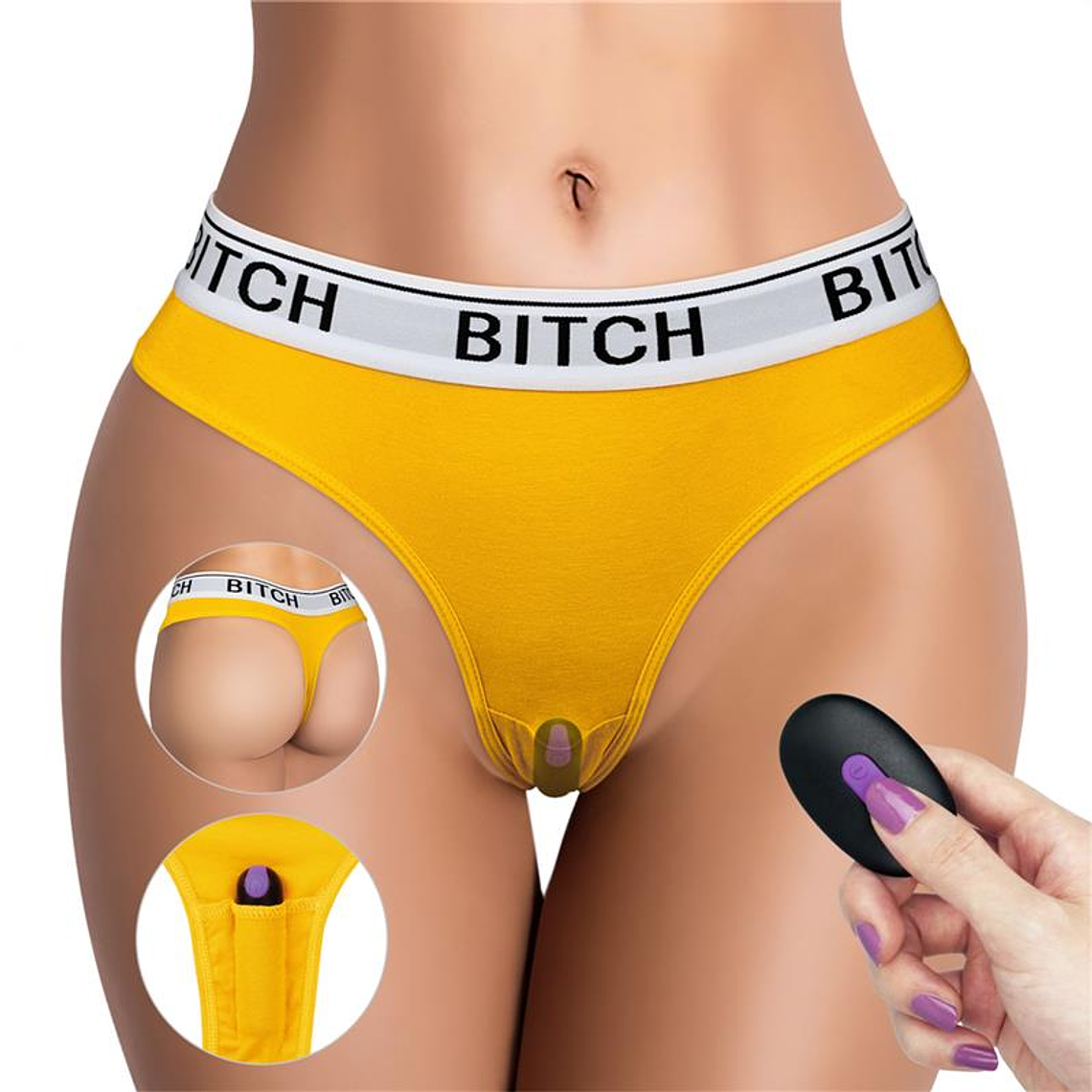 Open Panties with Vibrating Bullet and Remote Control Size M 1