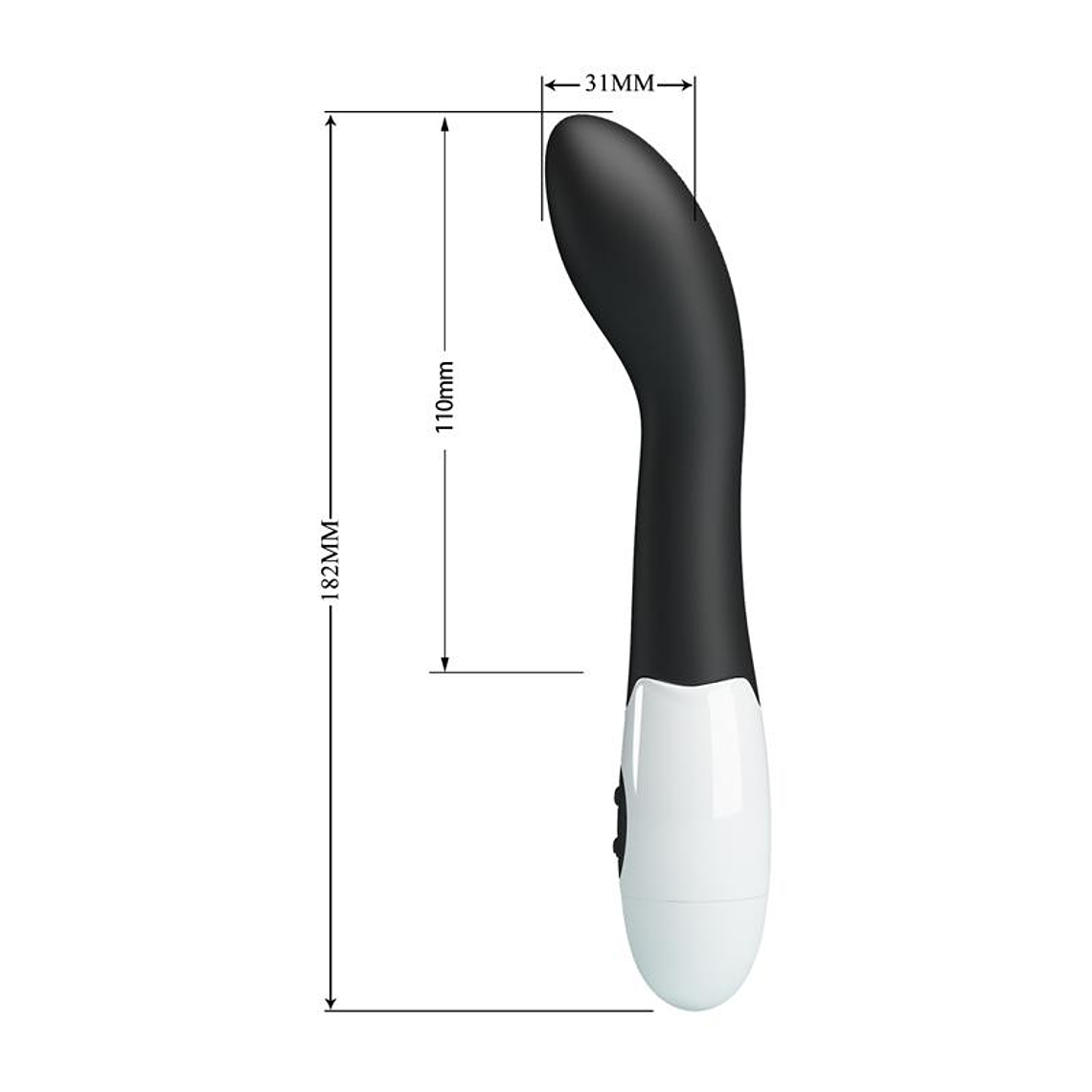 Vibrator Bishop 30 functions Black 9