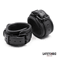 Handcuffs Adjustable Neoprene Black - Thumbnail 1