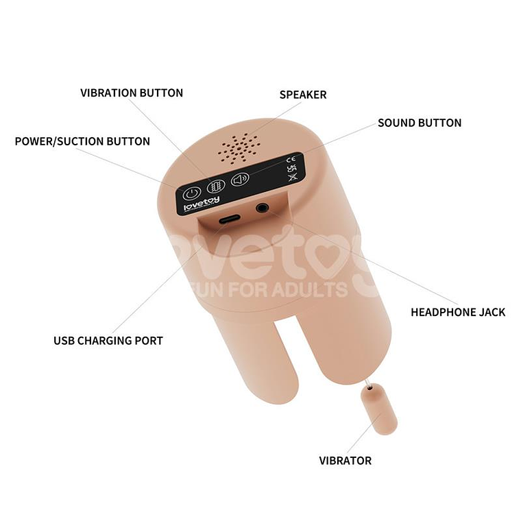 Streetgirls Sensation Pulse with Vibration and Moans 12