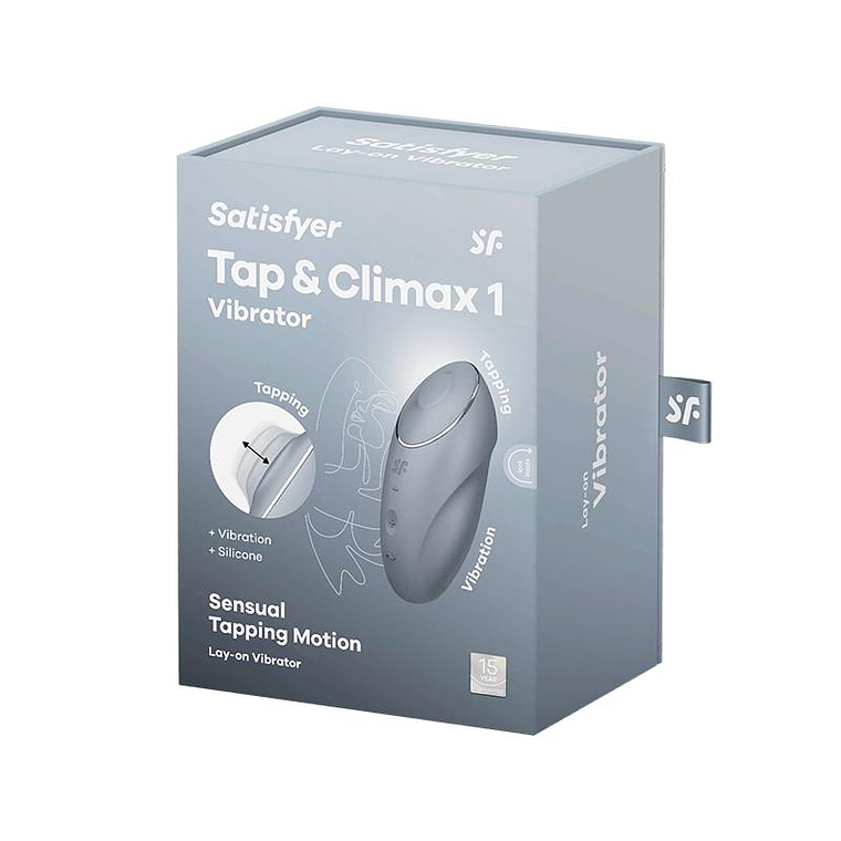 Tap and Climax 1 Vibrator and tapping Grey 7