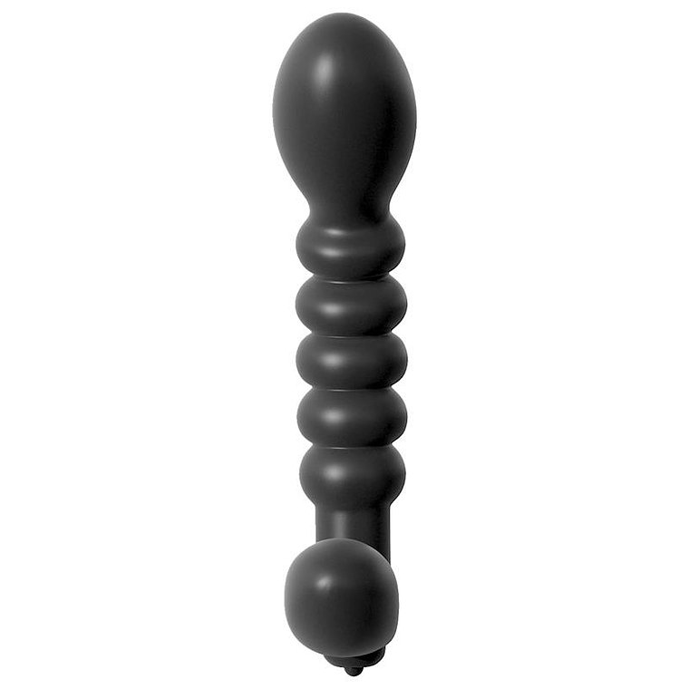 Ribbed Prostate Vibe Black 3