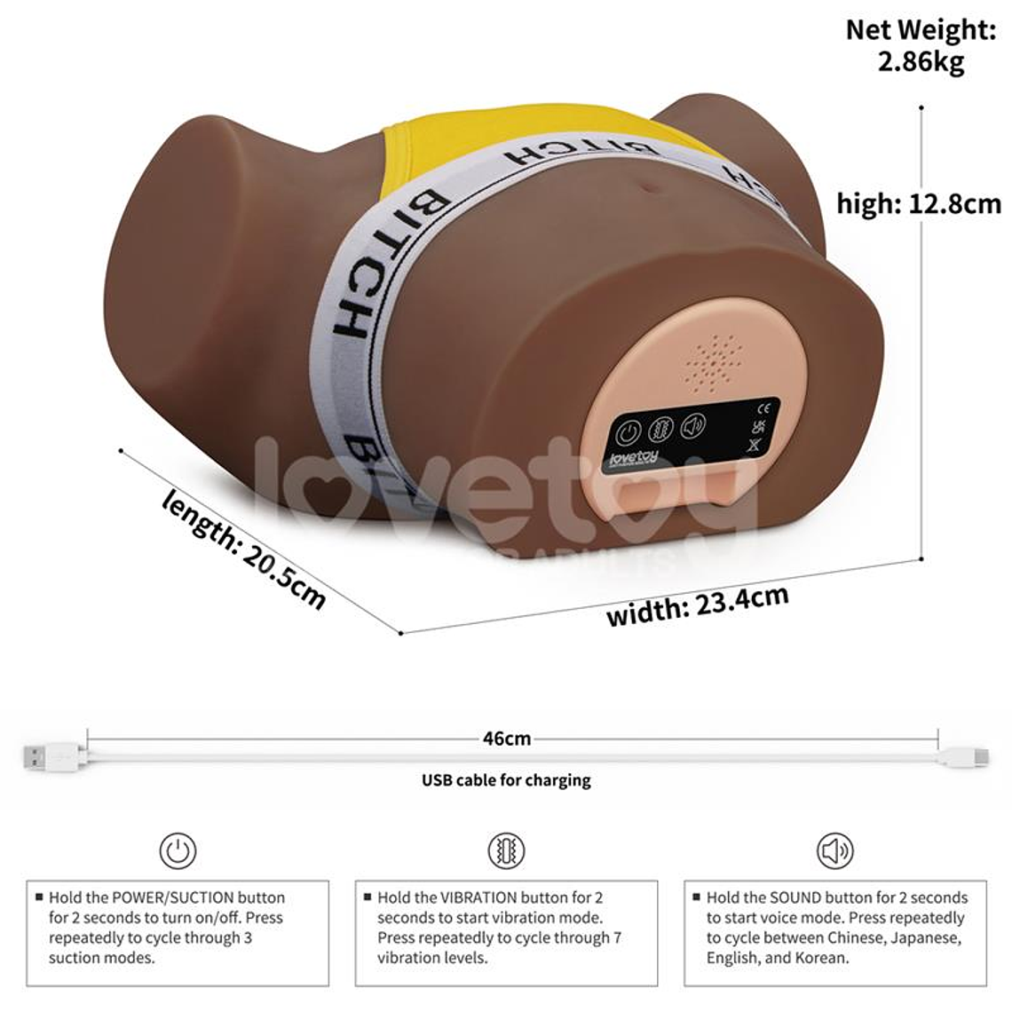 Streetgirls Sensation Pulse with Vibration and Moans 14