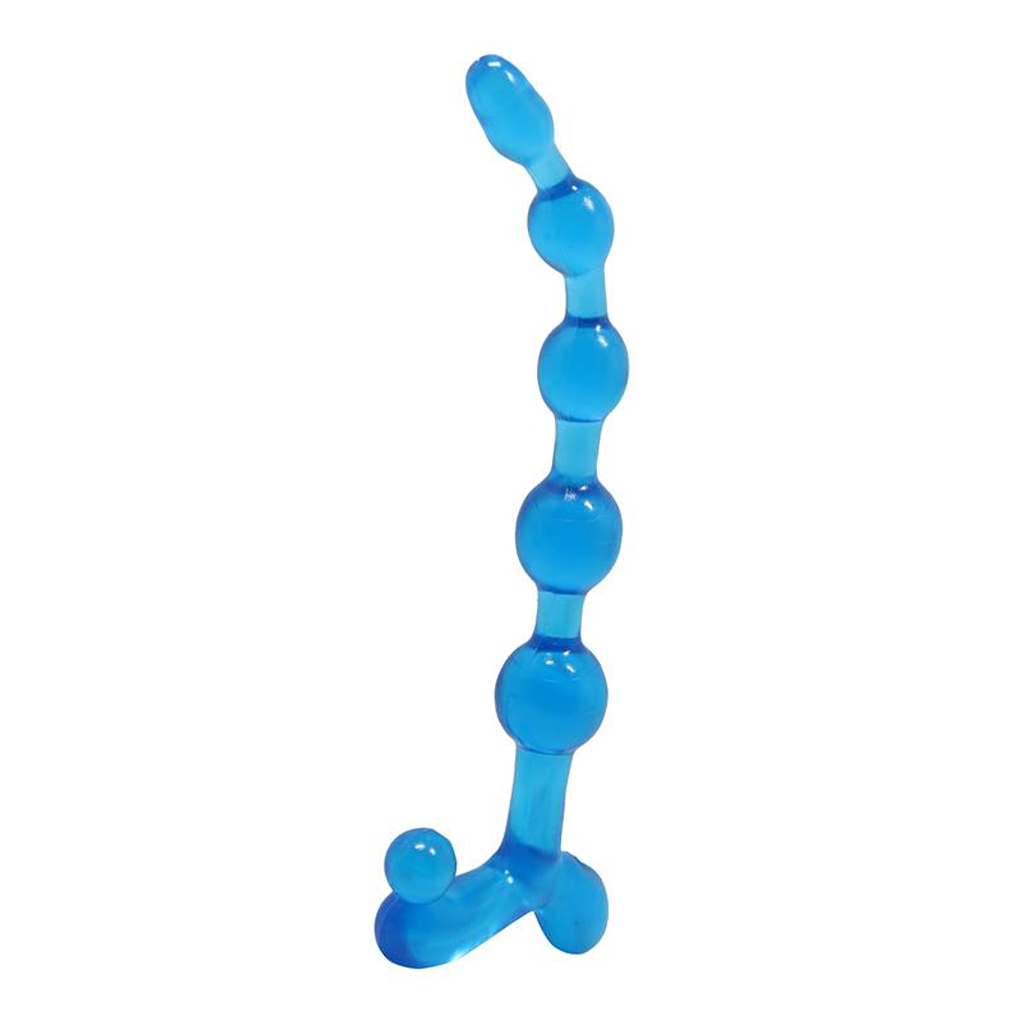 Bendy Twist Anal Beads Blue 3
