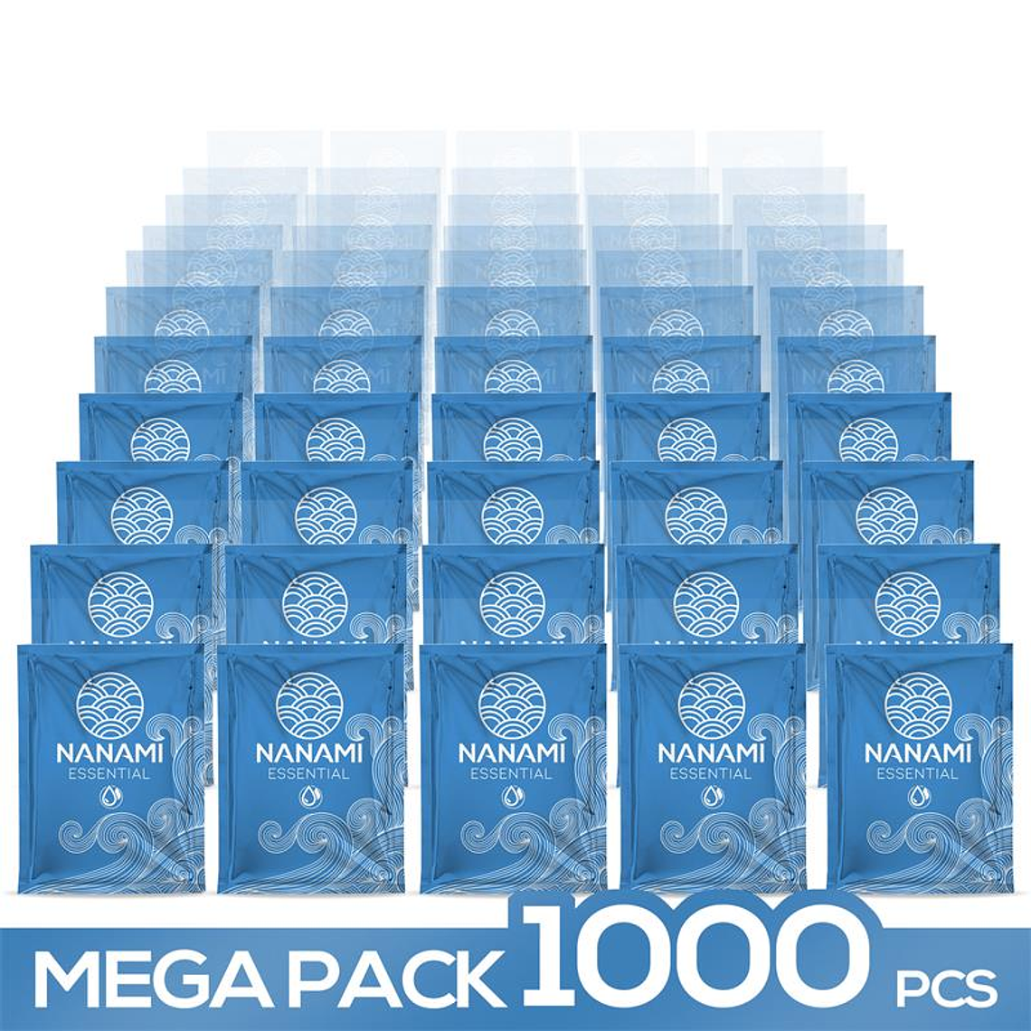 Pack of 1000 Essential Waterbased Lub 4ml 1