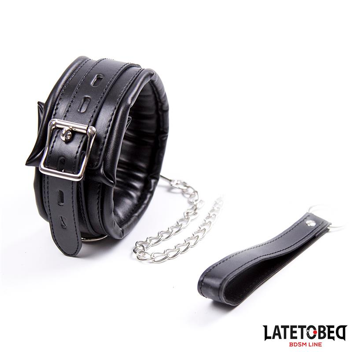 Padded Collar with Leash 1
