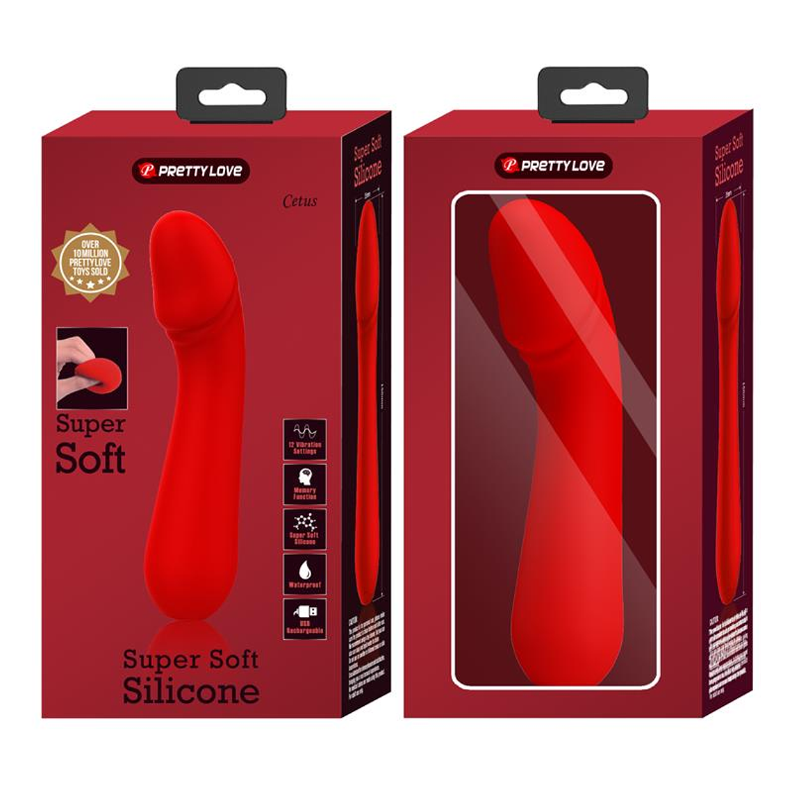 Cetus Vibrator Red 12