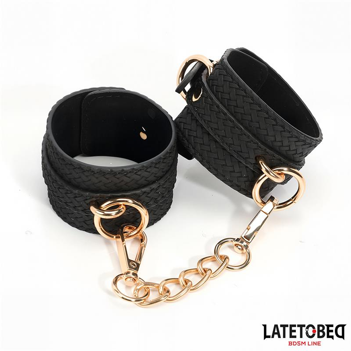 Weaving patterns wrist cuff Golden Chain 4