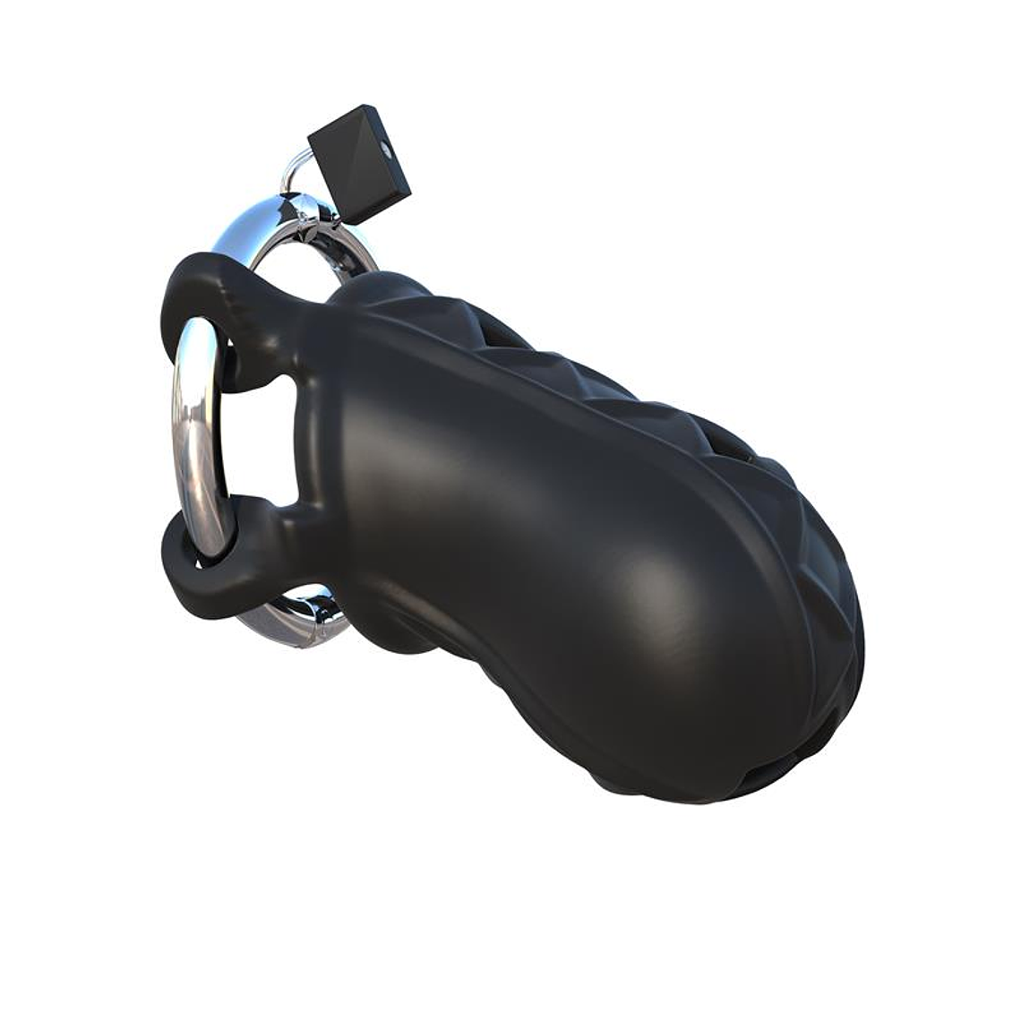 Fantasy C-Ringz Extreme Silicone Cock Blocker Black 1