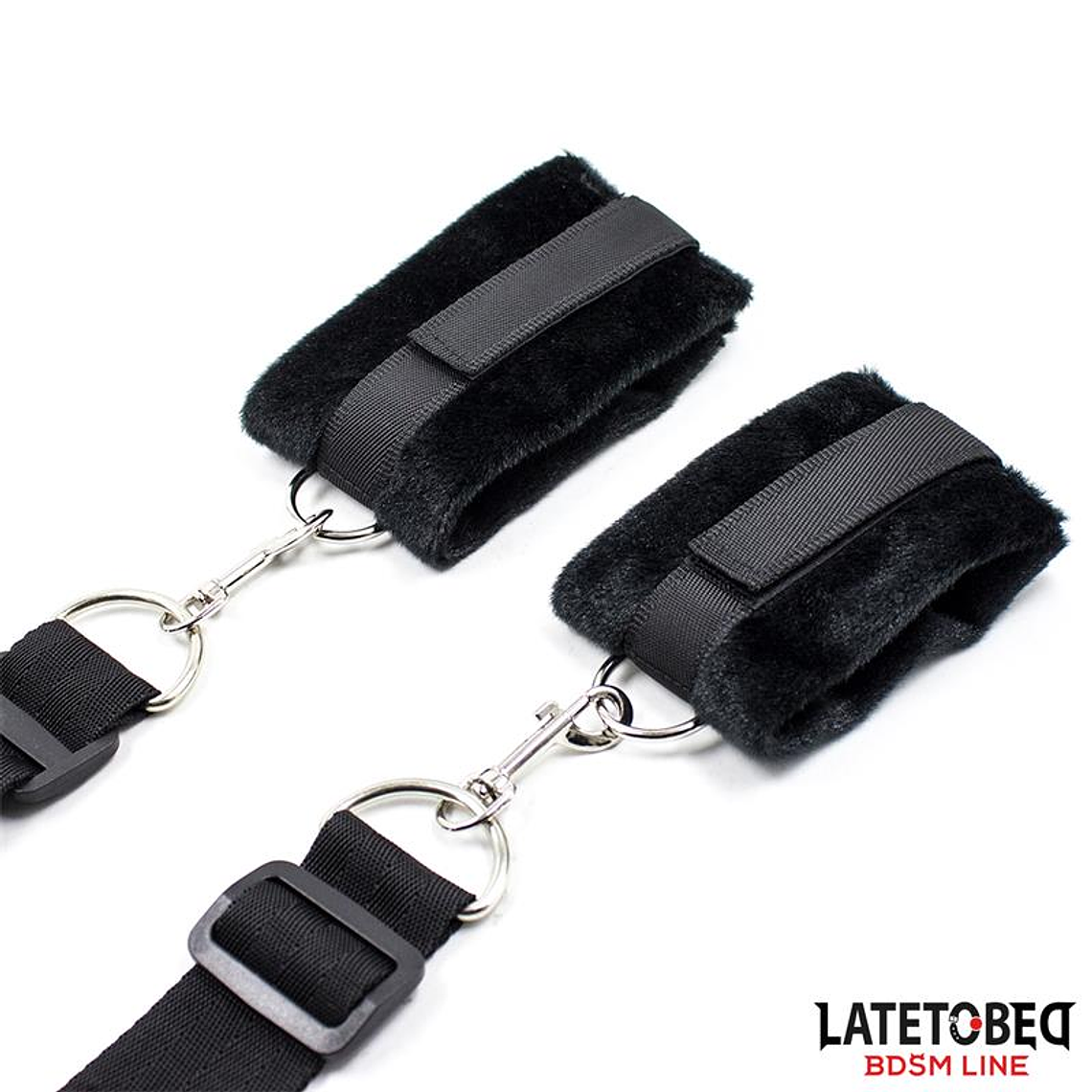 Bed Restraint Set with Adjustbable and Desmontable Cuffs 2