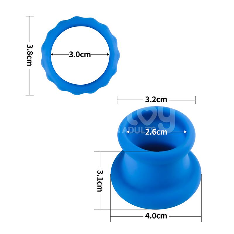 Pinnacle Pro Twin Flex Stretcher Double Penis Ring 11