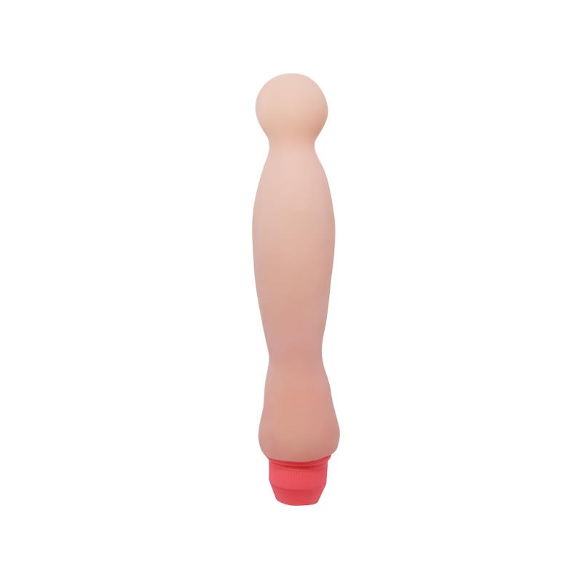 Vibrating Dildo Flesh 22 cm 1