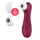 Pro 2 Gene 3 Liquid Air Technology Suction and Vibration App Connect Wine Red - Thumbnail 2